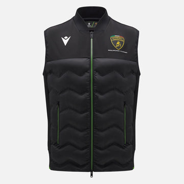 LAMBORGHINI SC PADDED VEST BLACK